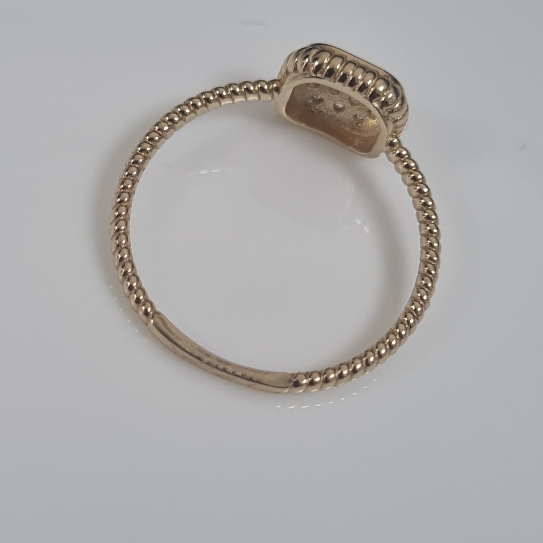 ANILLOS DAMA ORO 14K 2 (NUEVO)