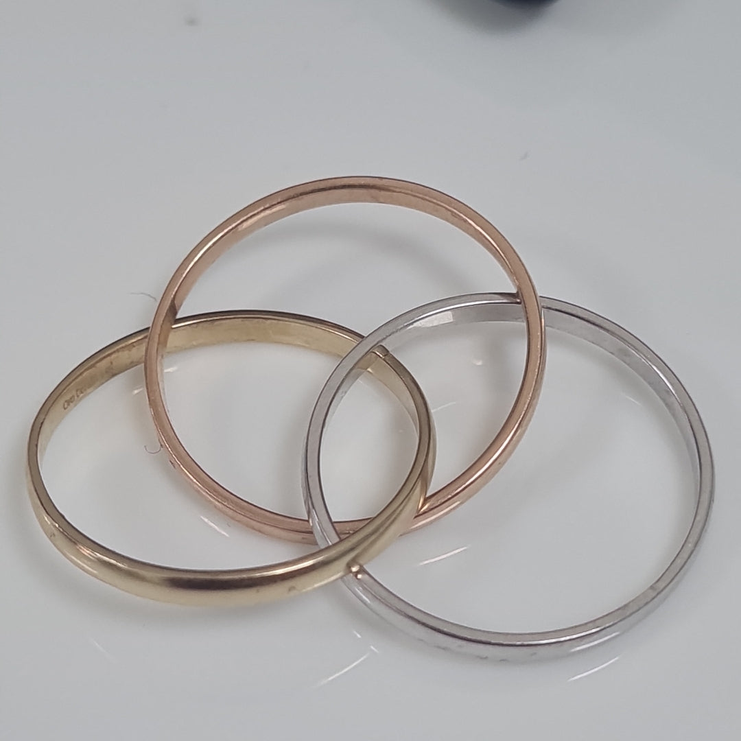 ANILLOS DAMA ORO 14K 4 (NUEVO)