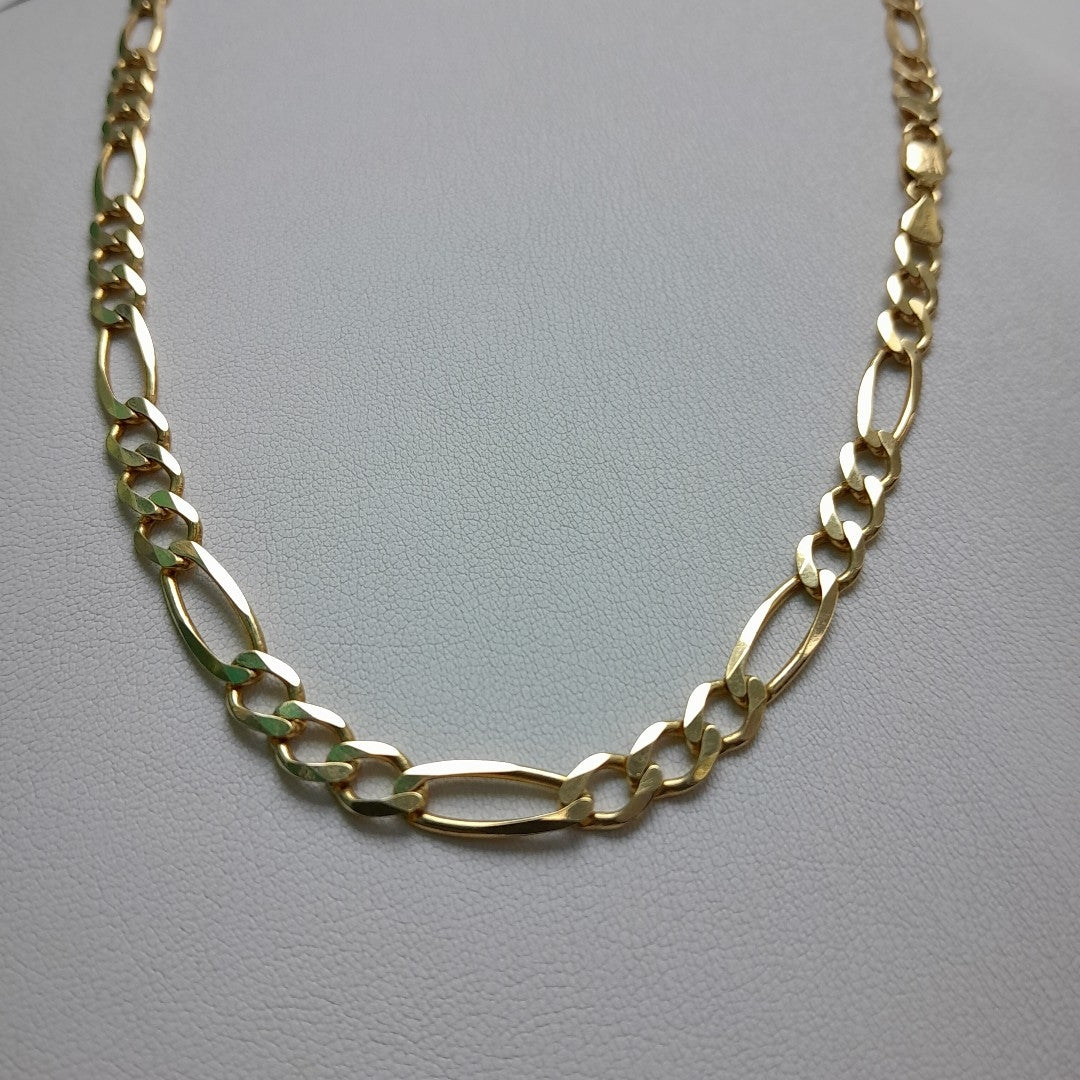 CADENAS CARTIER 3*1 AMARILLA ORO 14K 24.4 (NUEVO)