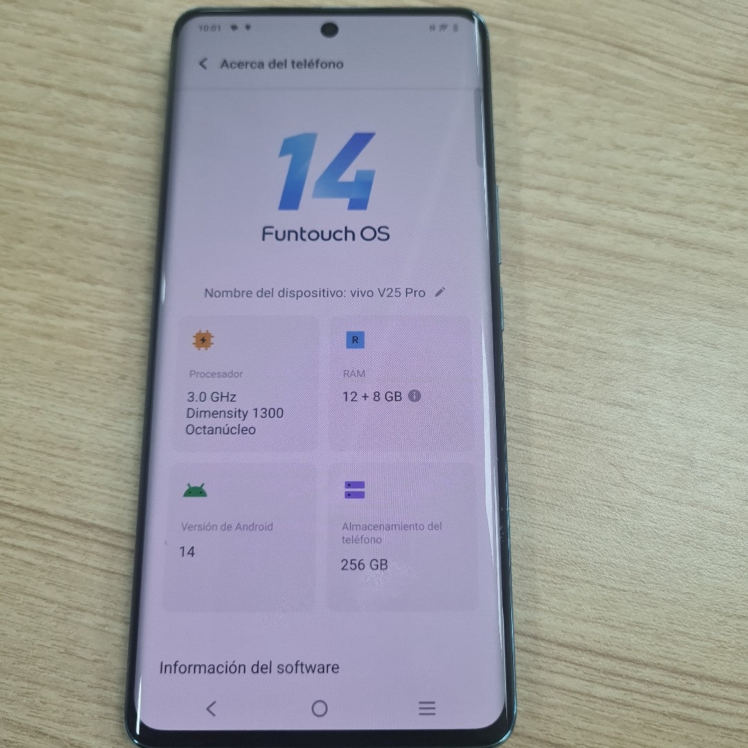 CELULAR VIVO V25 PRO V2158 256 GB 12 GB RAM (SEMINUEVO)