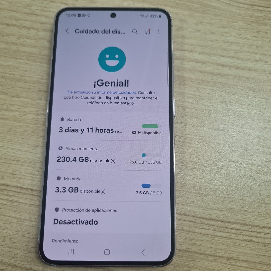 CELULAR SAMSUNG GALAXY S23 SM-S911B 256 GB 8 GB RAM (SEMINUEVO)
