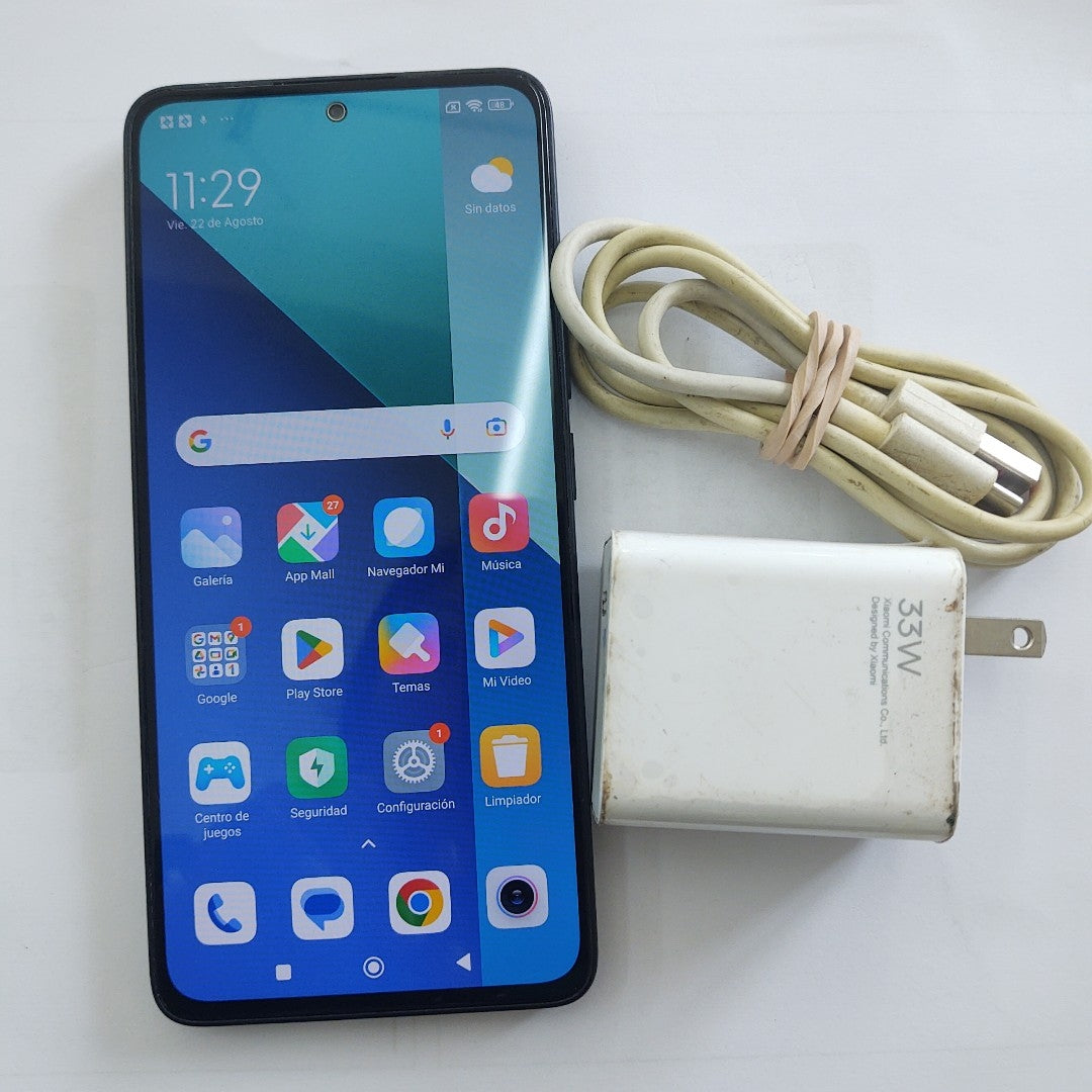 CELULAR XIAOMI REDMI NOTE 13 23129RA5FL (2024) 128 GB 6 GB RAM (SEMINUEVO)