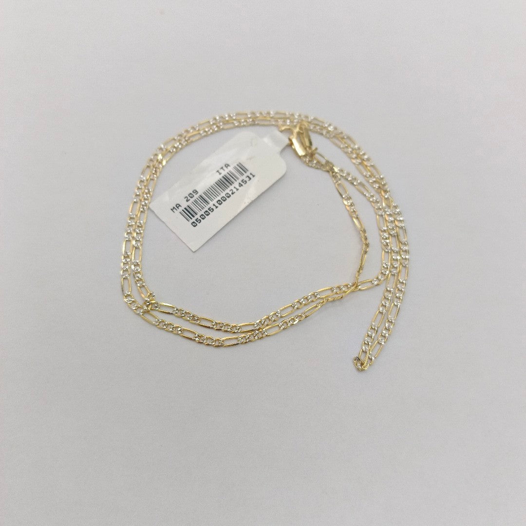 CADENAS CARTIER 3*1 DIAMANTADA ORO 14K 3 (NUEVO)