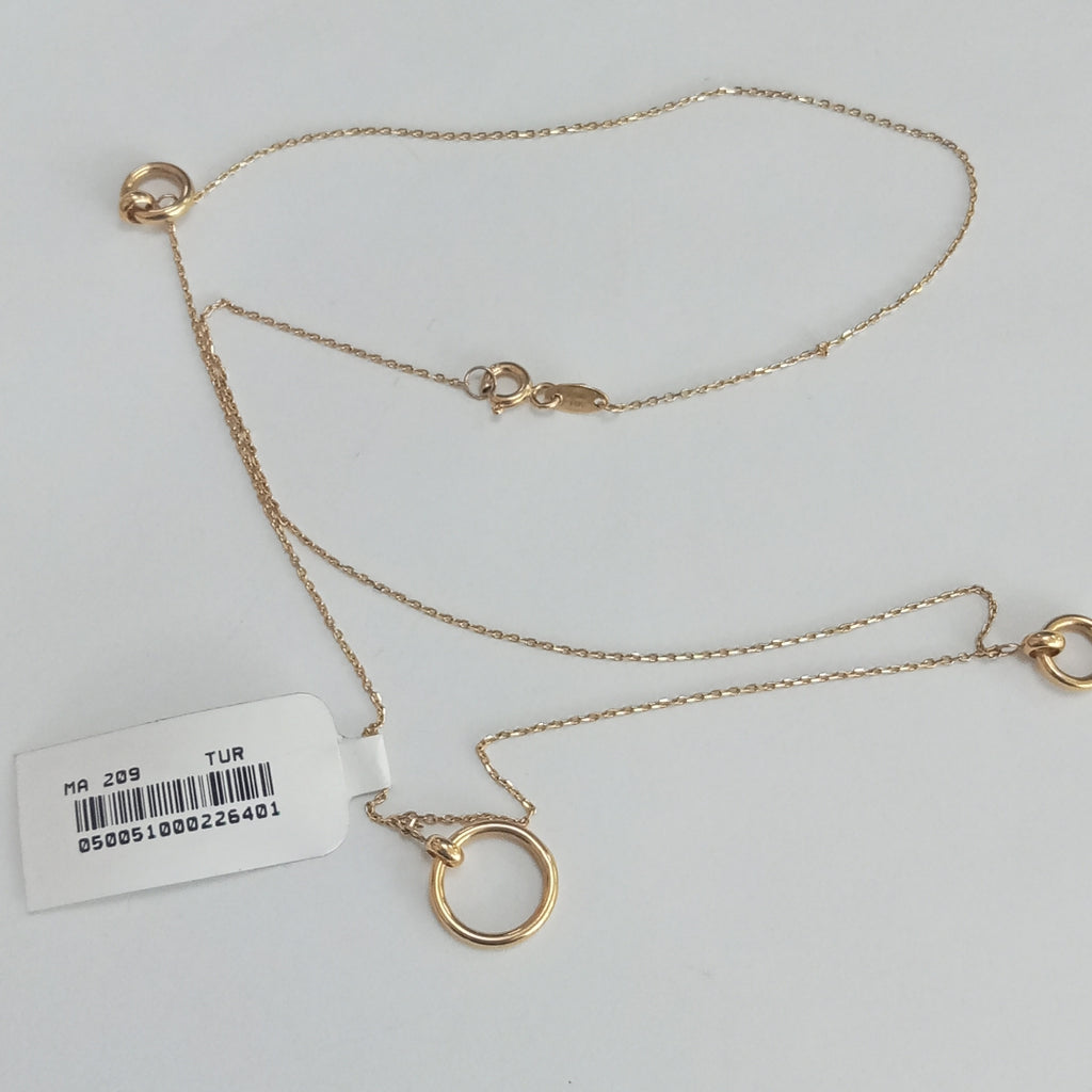 GARGANTILLAS ORO 14K 1.8 (NUEVO)