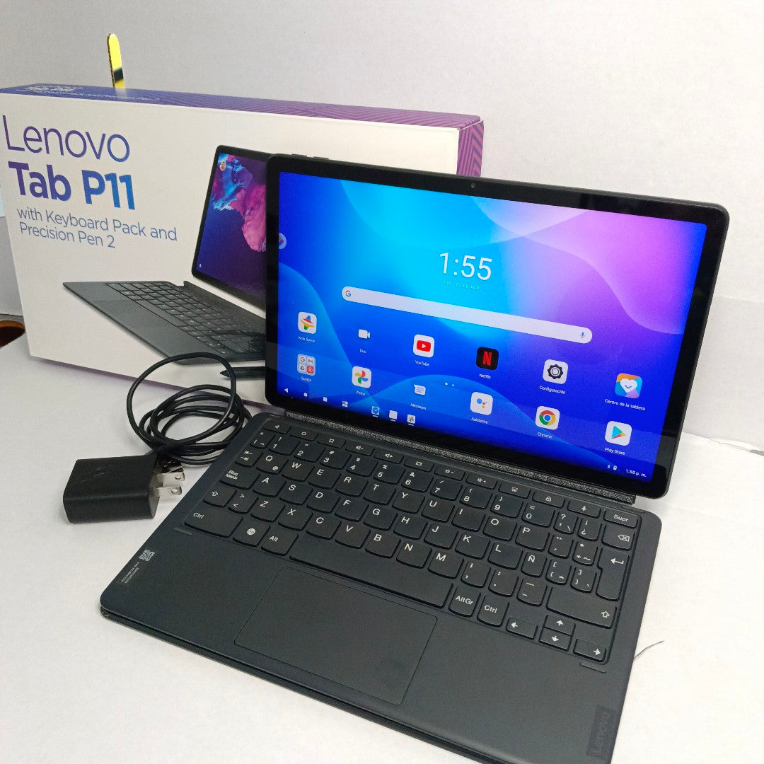 TABLETA LENOVO TAB P11 TB-J606L (2022) 128 GB 4 GB RAM (SEMINUEVO)