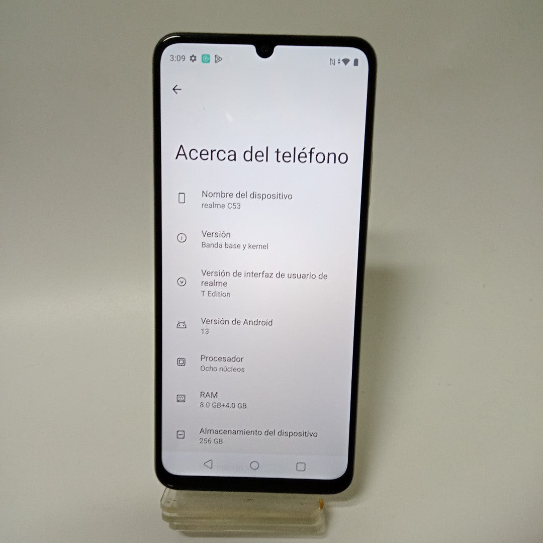 CELULAR REALME C53 RMX3760 (2023) 256 GB 8 GB RAM (SEMINUEVO)
