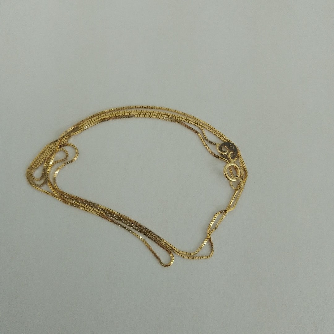 CADENAS ESPECIAL ORO 14K 1.3 (NUEVO)