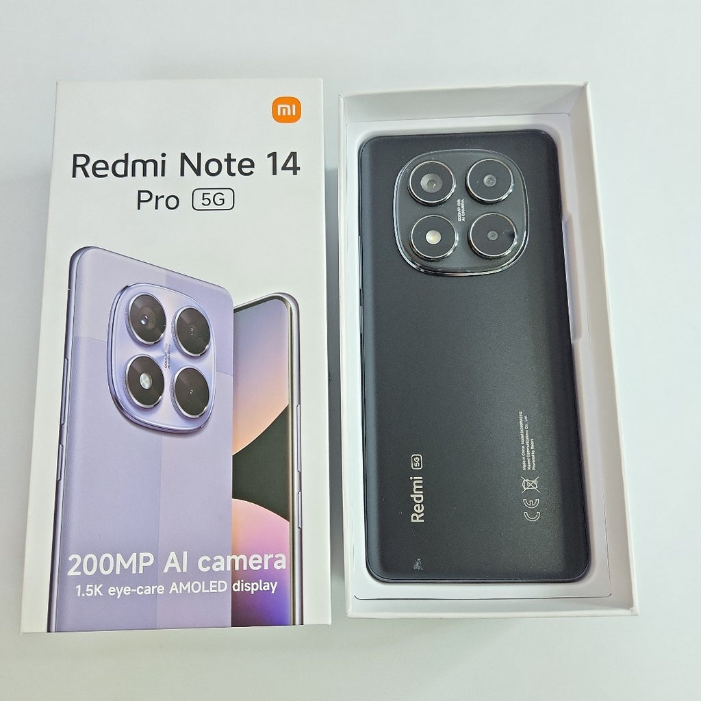 CELULAR XIAOMI REDMI NOTE 14 PRO 5G 24090RA29G (2025) 256 GB 8 GB RAM (SEMINUEVO)