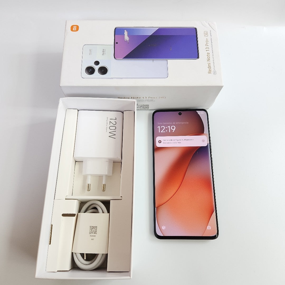 CELULAR XIAOMI REDMI NOTE 13 PRO+ 5G 23090RA98G (2023) 512 GB 12 GB RAM (SEMINUEVO)