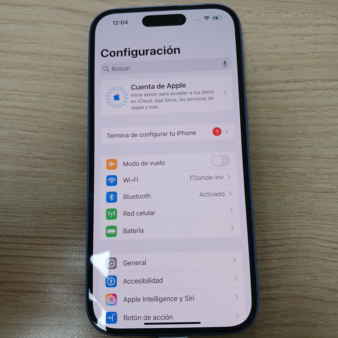 CELULAR APPLE IPHONE 16 A3286 (2024) 256 GB 8 GB RAM (SEMINUEVO)