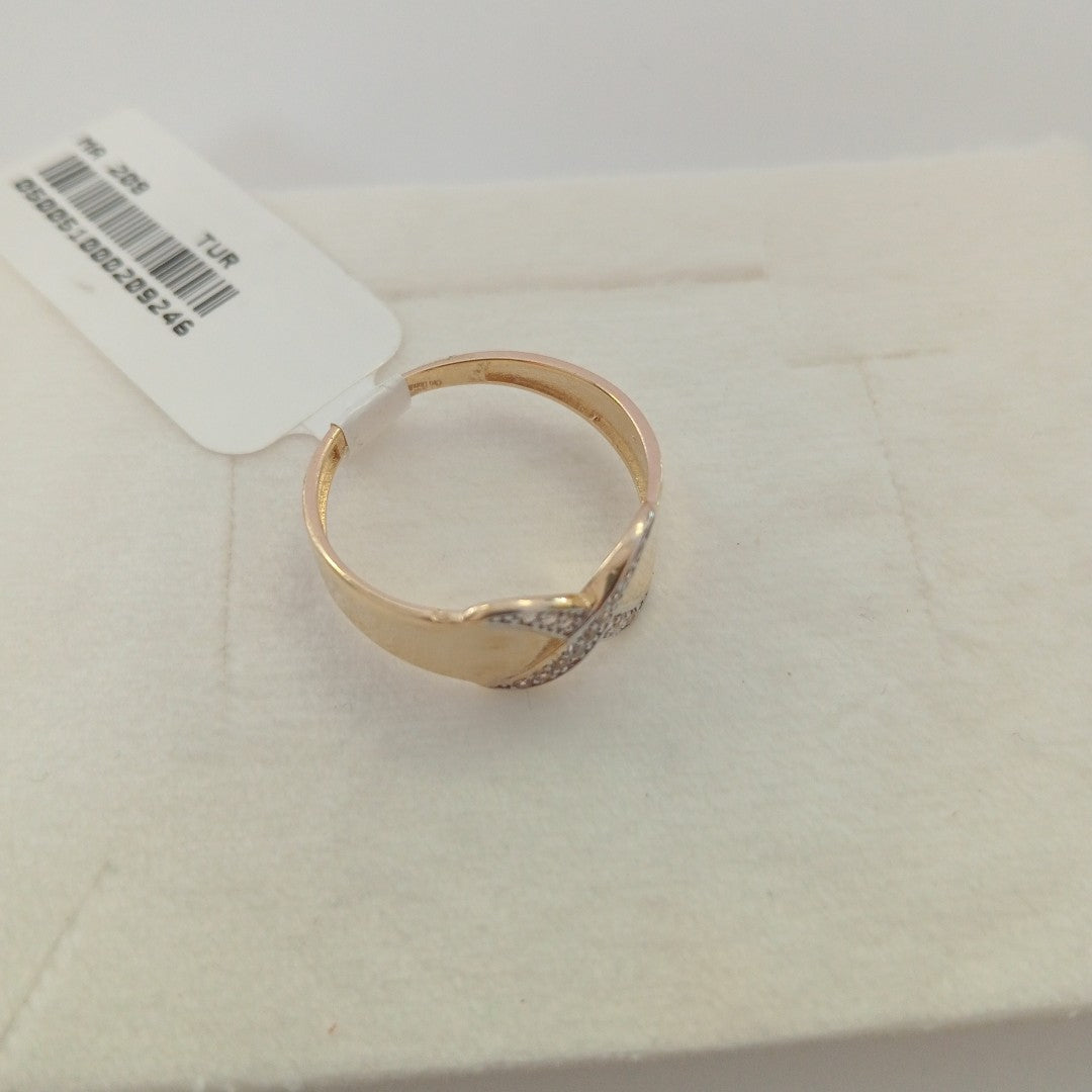 ANILLOS DAMA ORO 14K 2 (NUEVO)