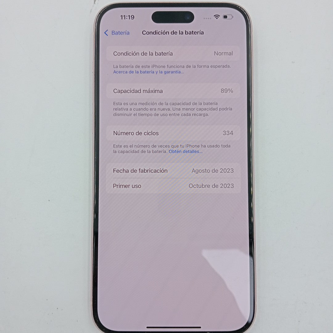 CELULAR APPLE IPHONE 15 PLUS A3093 (2023) 256 GB 6 GB RAM (SEMINUEVO)