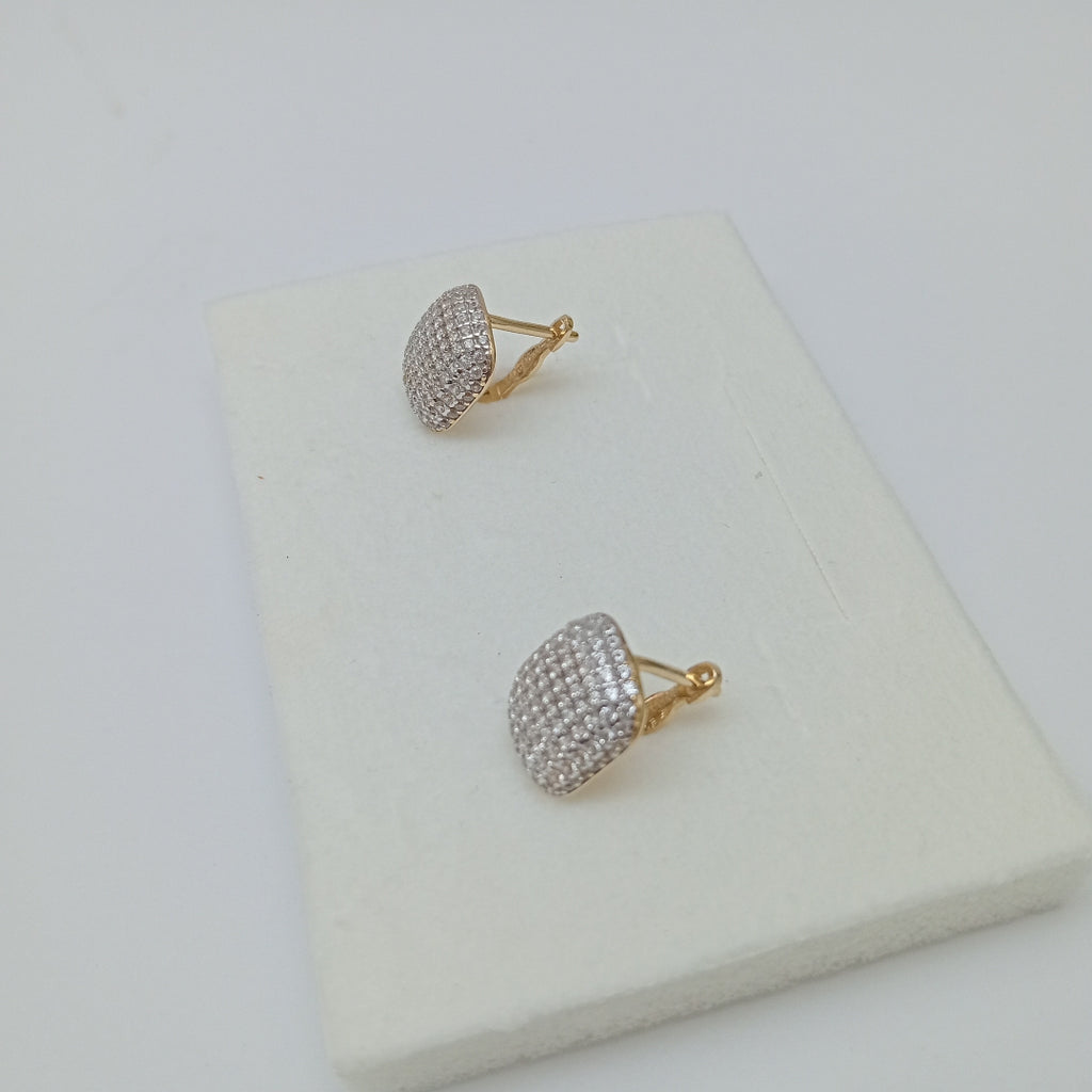 BROQUELES ORO 14K 3.9 (NUEVO)