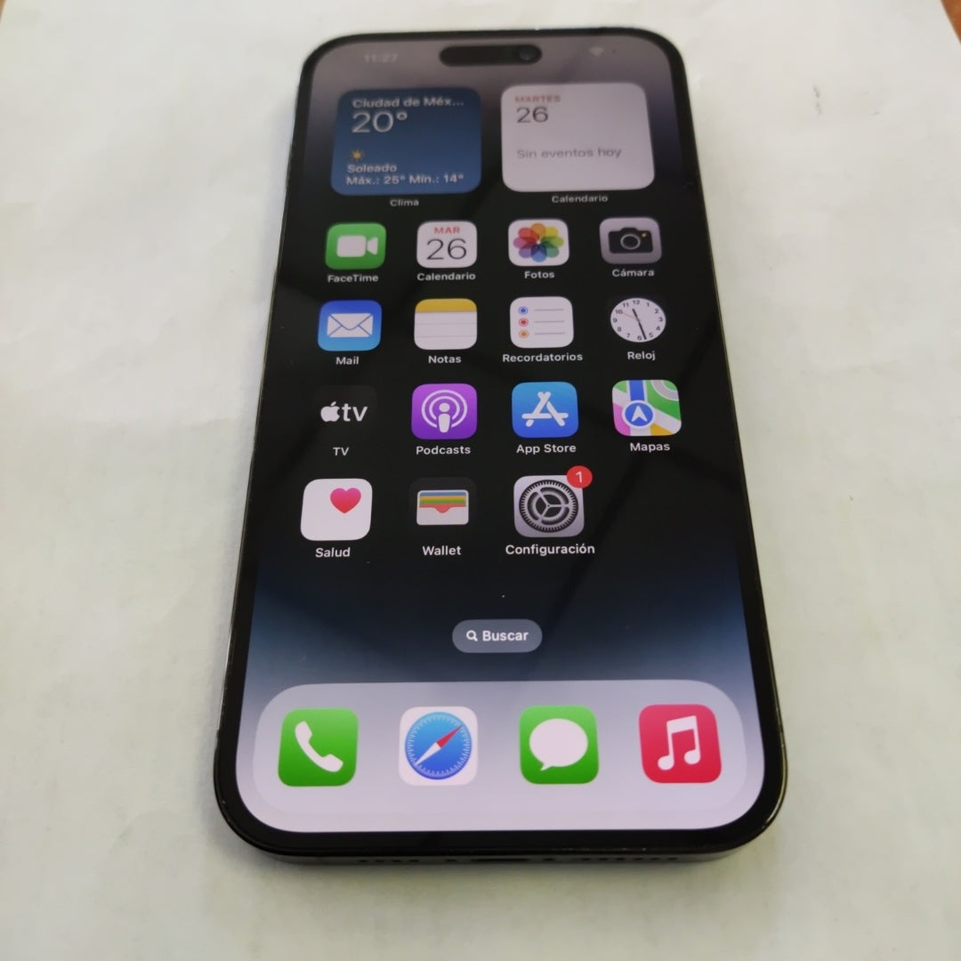 CELULAR APPLE IPHONE 14 PRO MAX A2893 128 GB 6 GB RAM (SEMINUEVO)