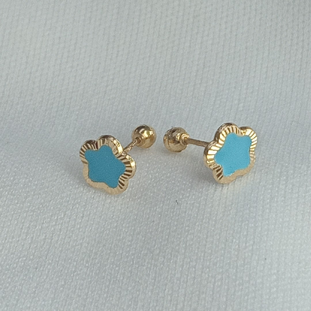 BROQUELES ORO 10K 1 (NUEVO)