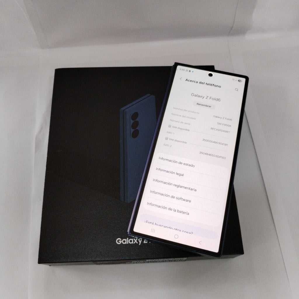 CELULAR SAMSUNG GALAXY Z FOLD6 SM-F956B 512 GB 12 GB RAM (SEMINUEVO)