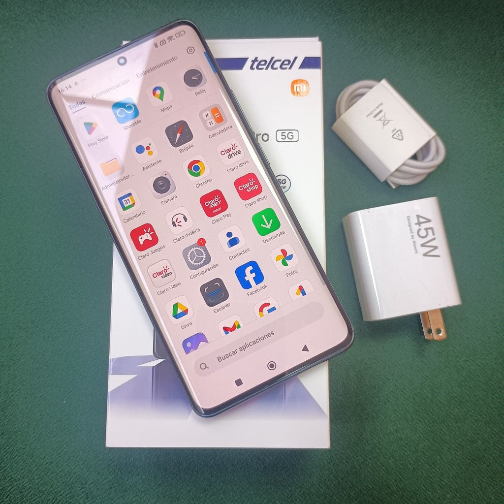 CELULAR XIAOMI REDMI NOTE 14 PRO 5G 24090RA29G (2025) 256 GB 8 GB RAM (SEMINUEVO)