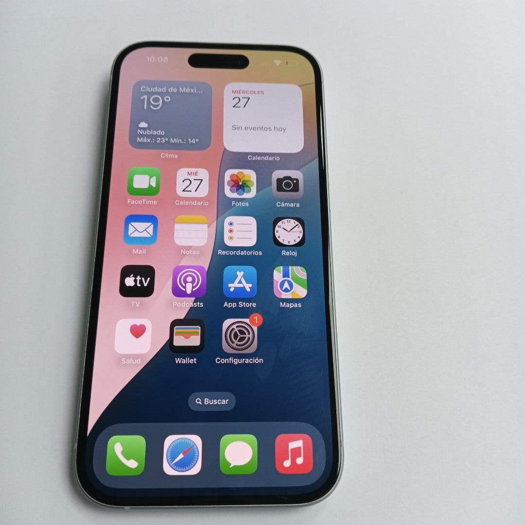 CELULAR APPLE IPHONE 15 A3089 (2023) 128 GB 6 GB RAM (SEMINUEVO)