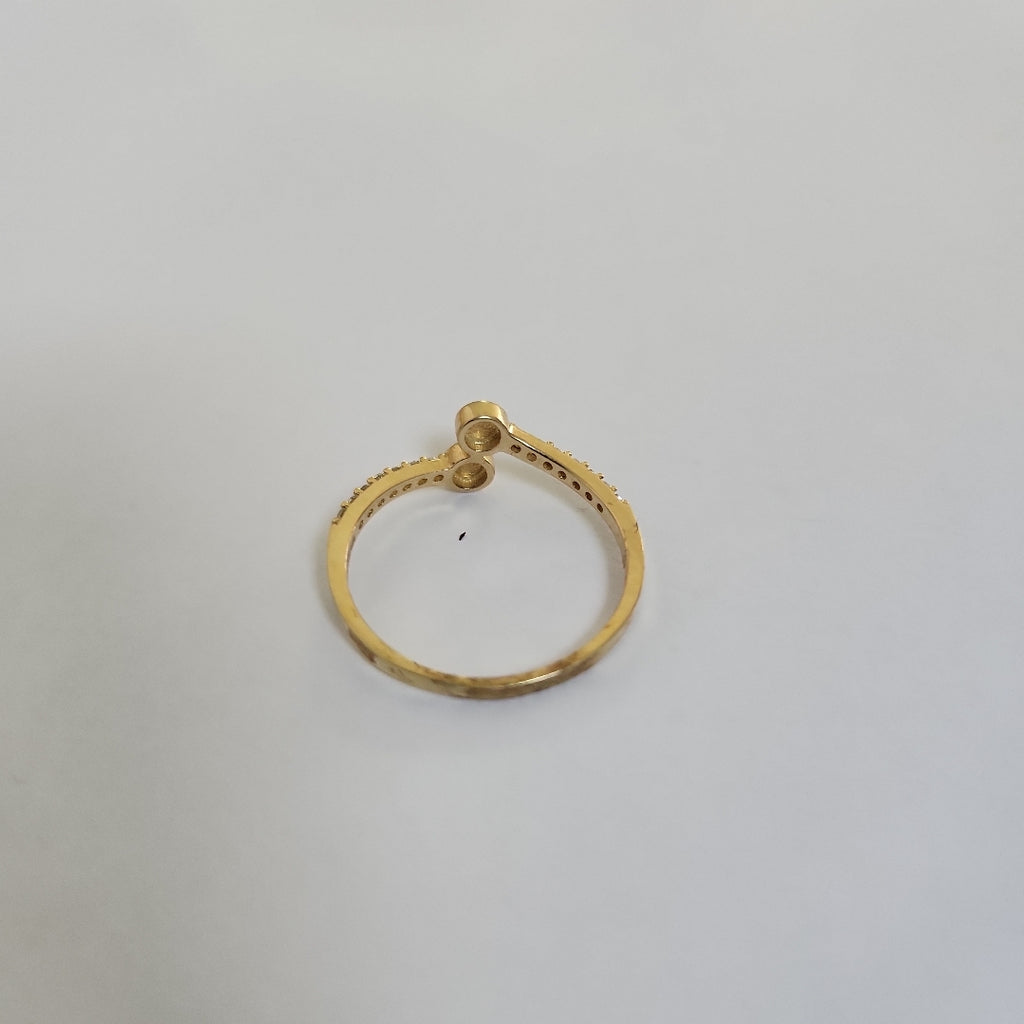 10349ANI24380B065 FRD27 ANILLOS DAMA ORO 14K 1.6GRS (NUEVO)