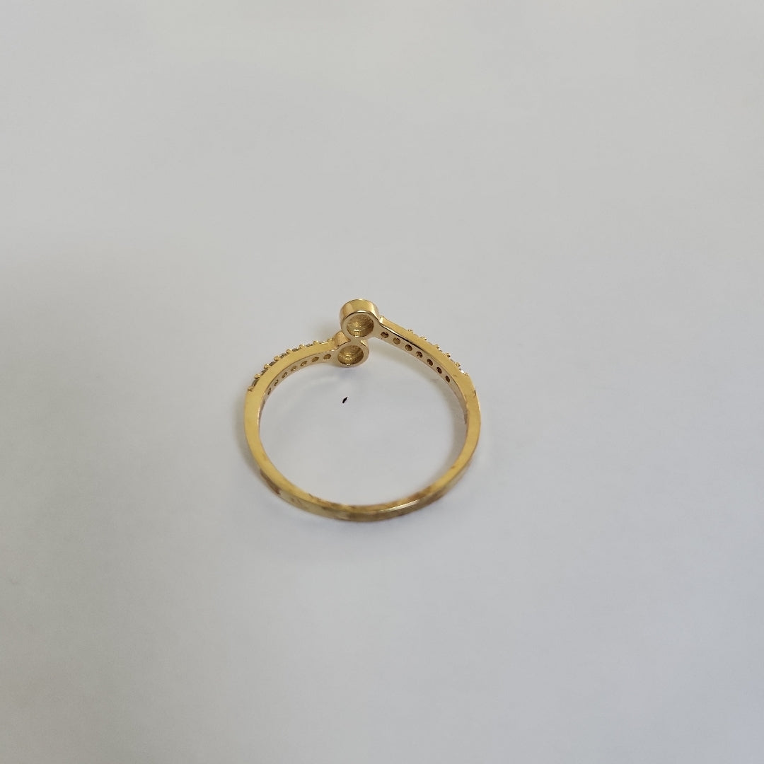 10349ANI24380B065 FRD27 ANILLOS DAMA ORO 14K 1.6GRS (NUEVO)