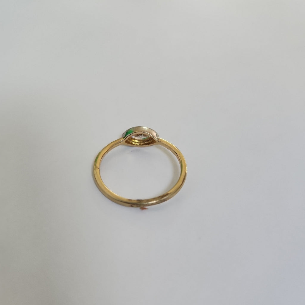 10176ANI4046.B218 FRD33 ANILLOS DAMA ORO 14K 1.6GRS (NUEVO)