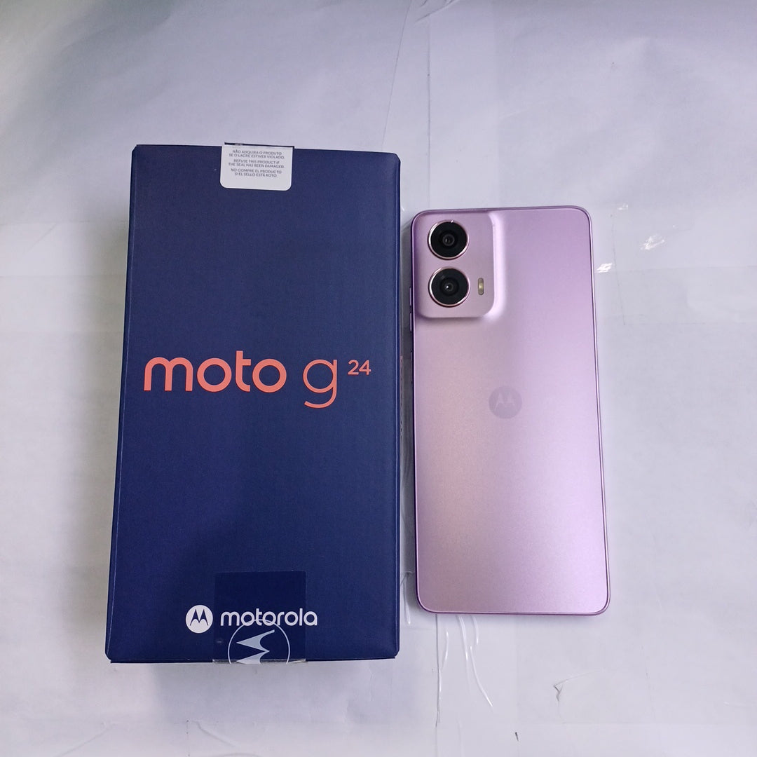CELULAR MOTOROLA MOTO G24 XT2423-1 (2024) 256 GB 4 GB RAM (SEMINUEVO)