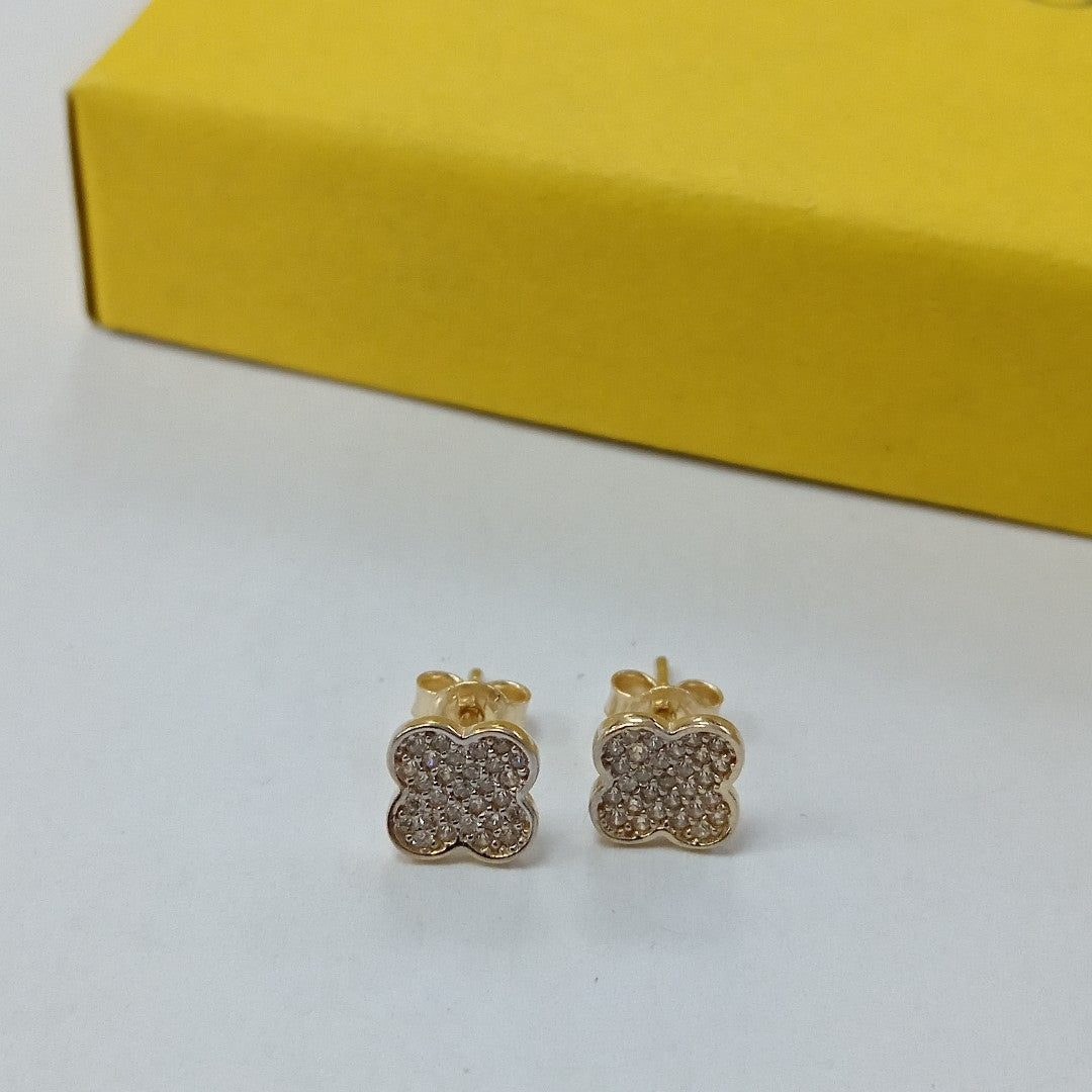 BROQUELES ORO 14K 1.1 (NUEVO)