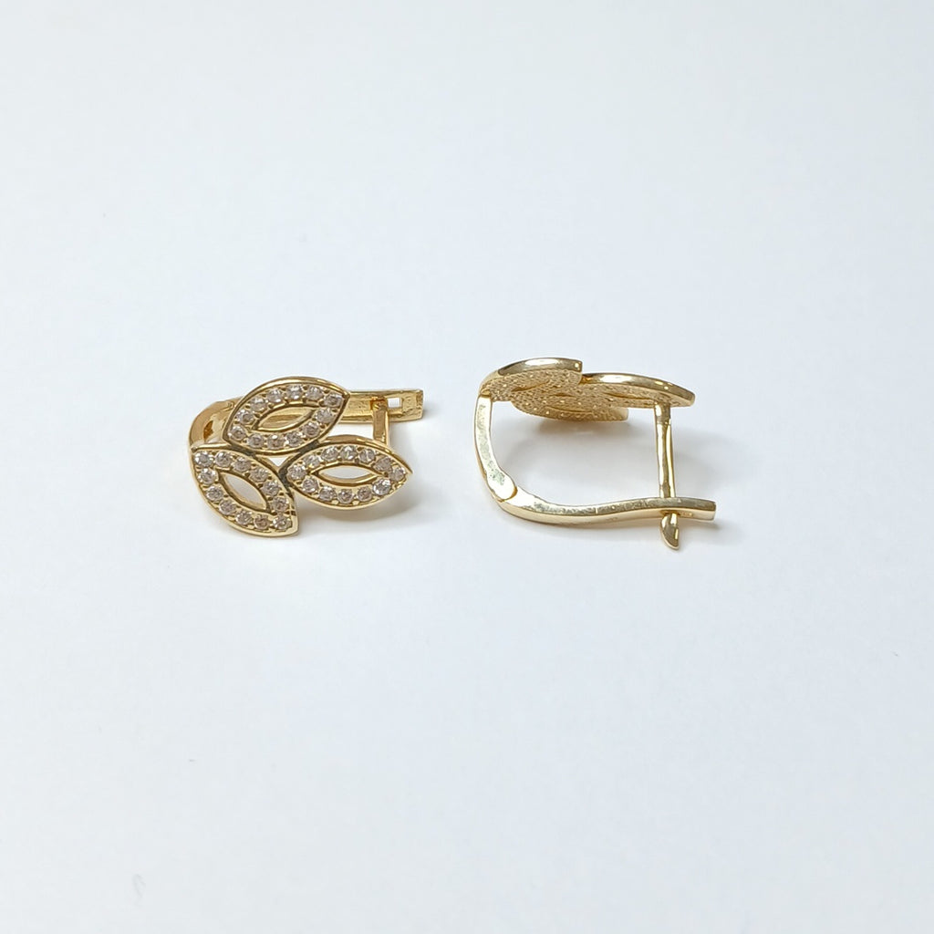 BROQUELES ORO 14K 2.4 (NUEVO)