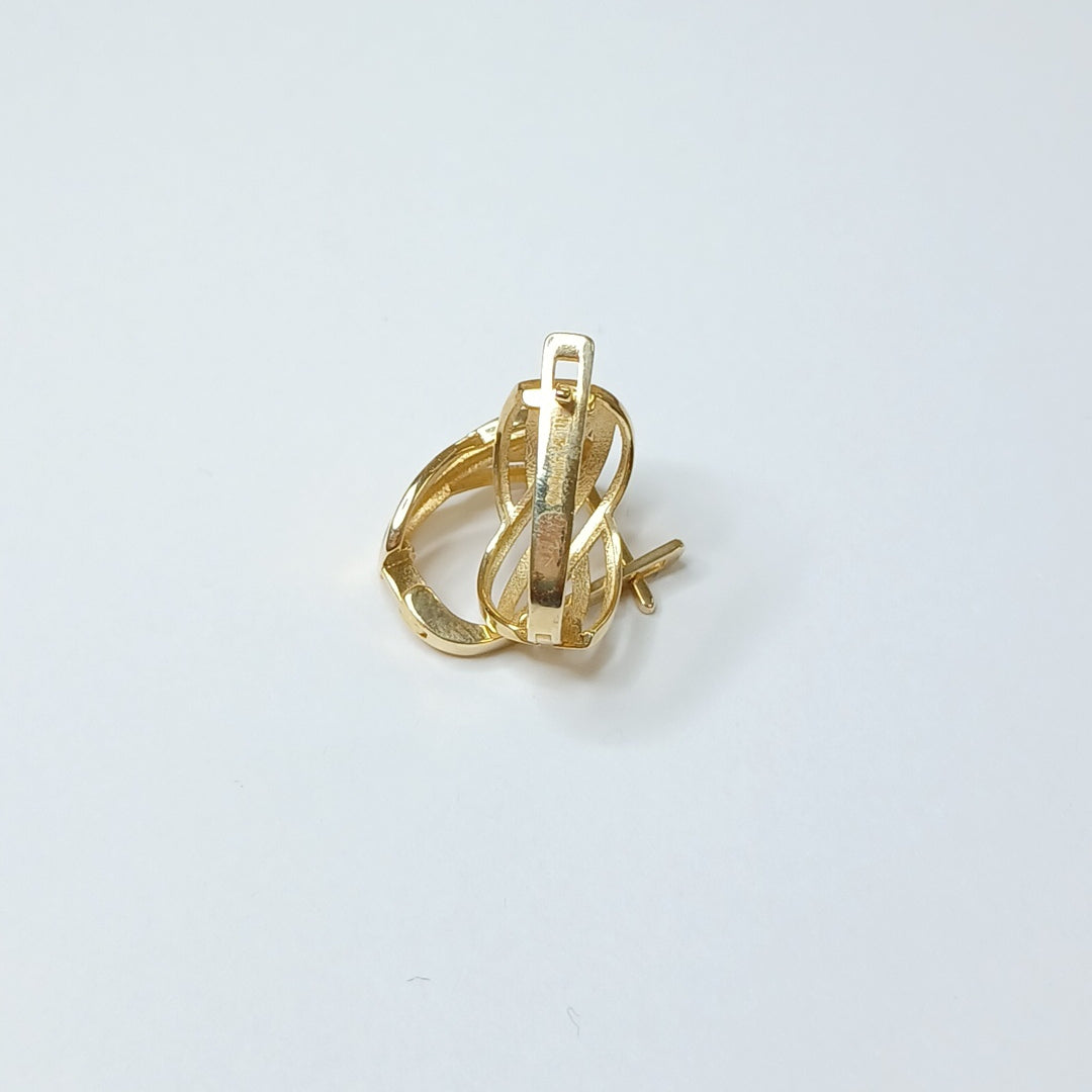 BROQUELES ORO 14K 3.7 (NUEVO)