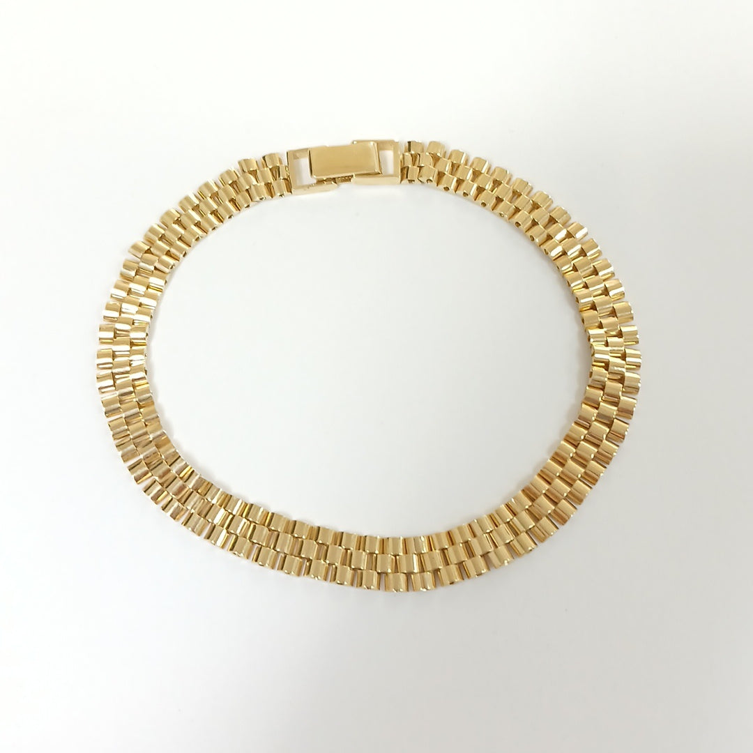 PULSERAS CABALLERO ORO 14K 10.8 (NUEVO)