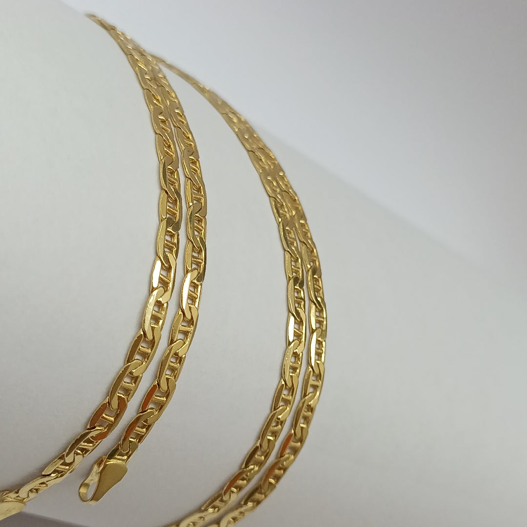 CADENAS GUCHI ORO 14K 10.2 (NUEVO)