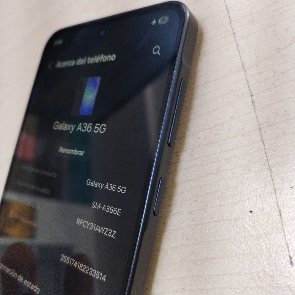CELULAR SAMSUNG GALAXY A36 5G SM-A366E (2025) 128 GB 6 GB RAM (SEMINUEVO)