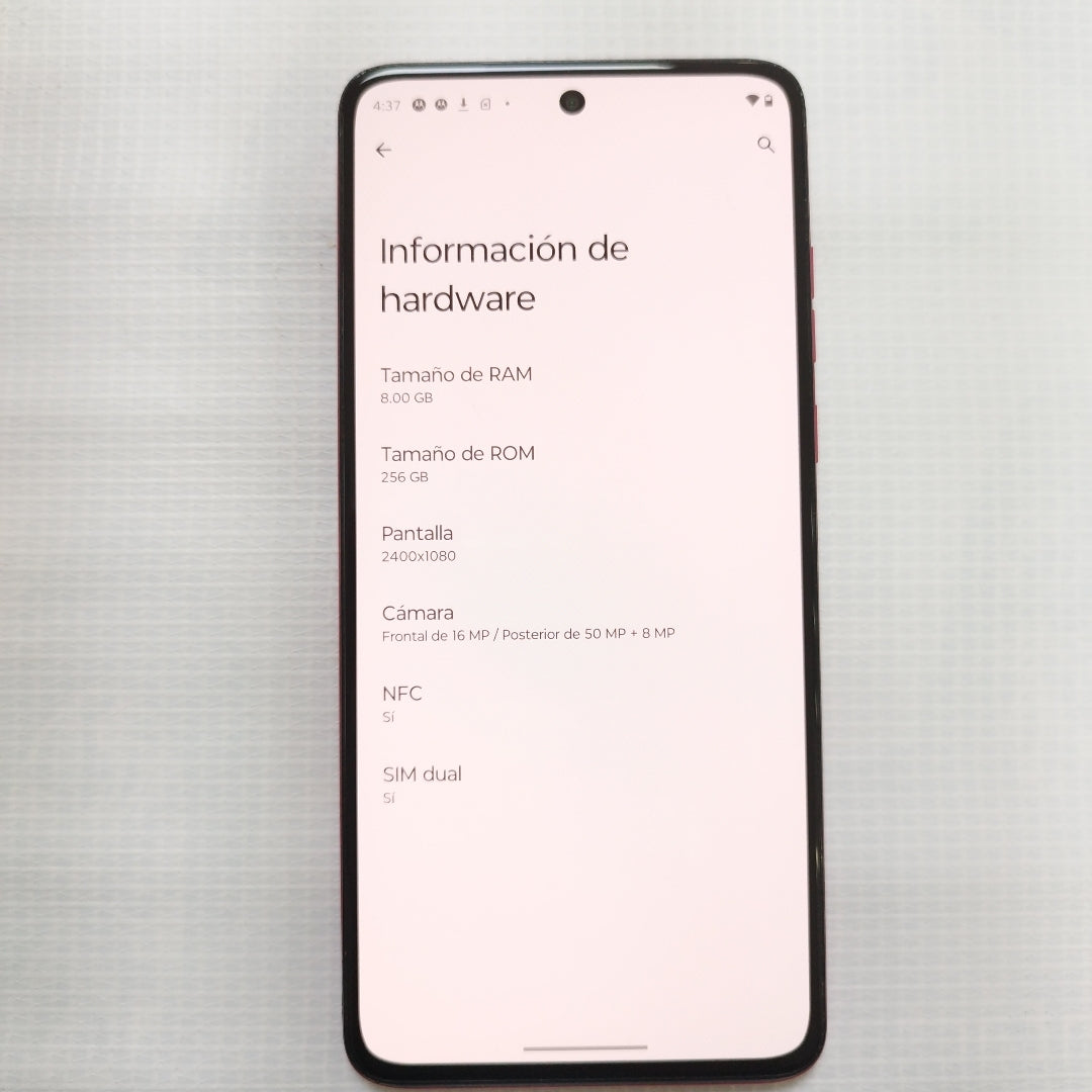 CELULAR MOTOROLA MOTO G84 XT2347-1 (2023) 256 GB 8 GB RAM (SEMINUEVO)