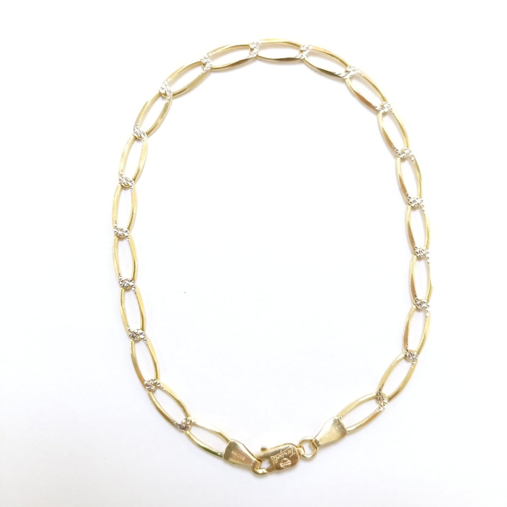 PULSERAS CABALLERO ORO 14K 4.2 (NUEVO)