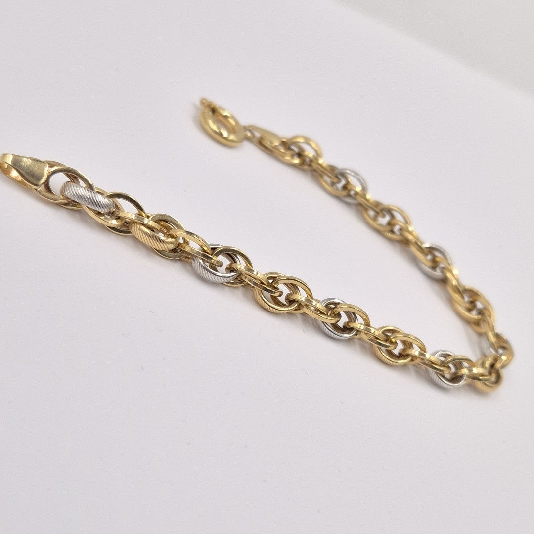 PULSERAS DAMA ORO 14K 6.6 (NUEVO)