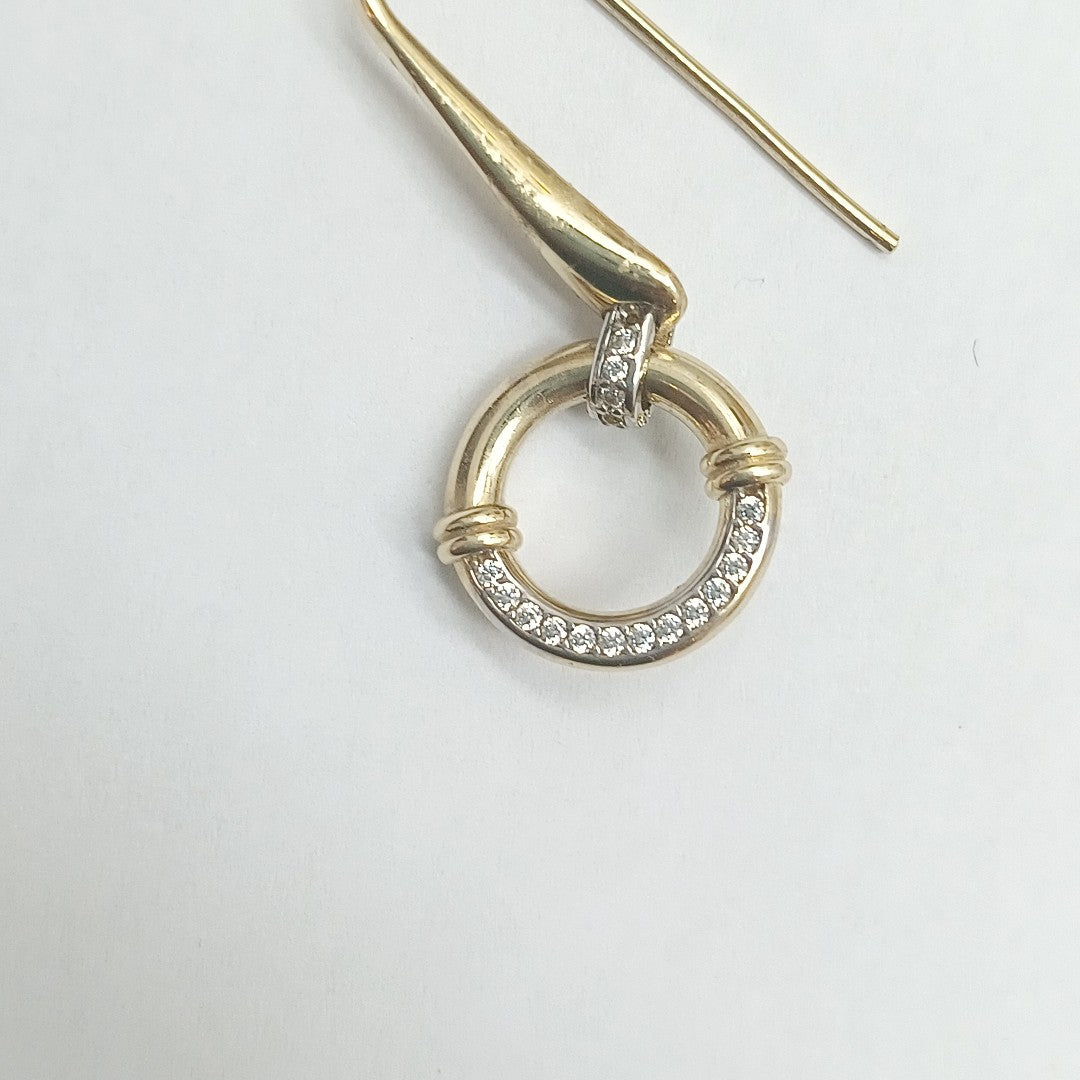 BROQUELES ORO 14K 4 (NUEVO)