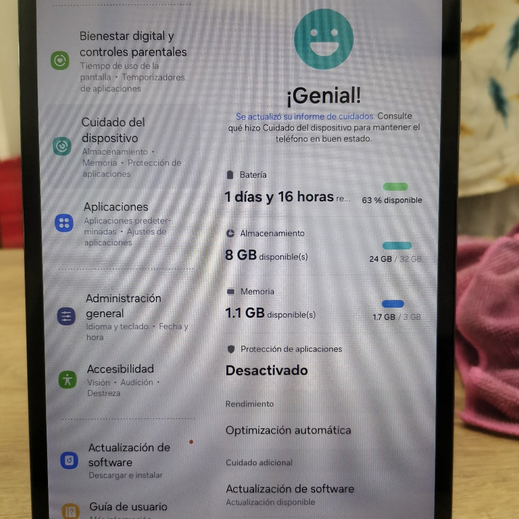 TABLETA SAMSUNG GALAXY TAB A7 LITE SM-T220 32 GB 3 GB RAM (SEMINUEVO)