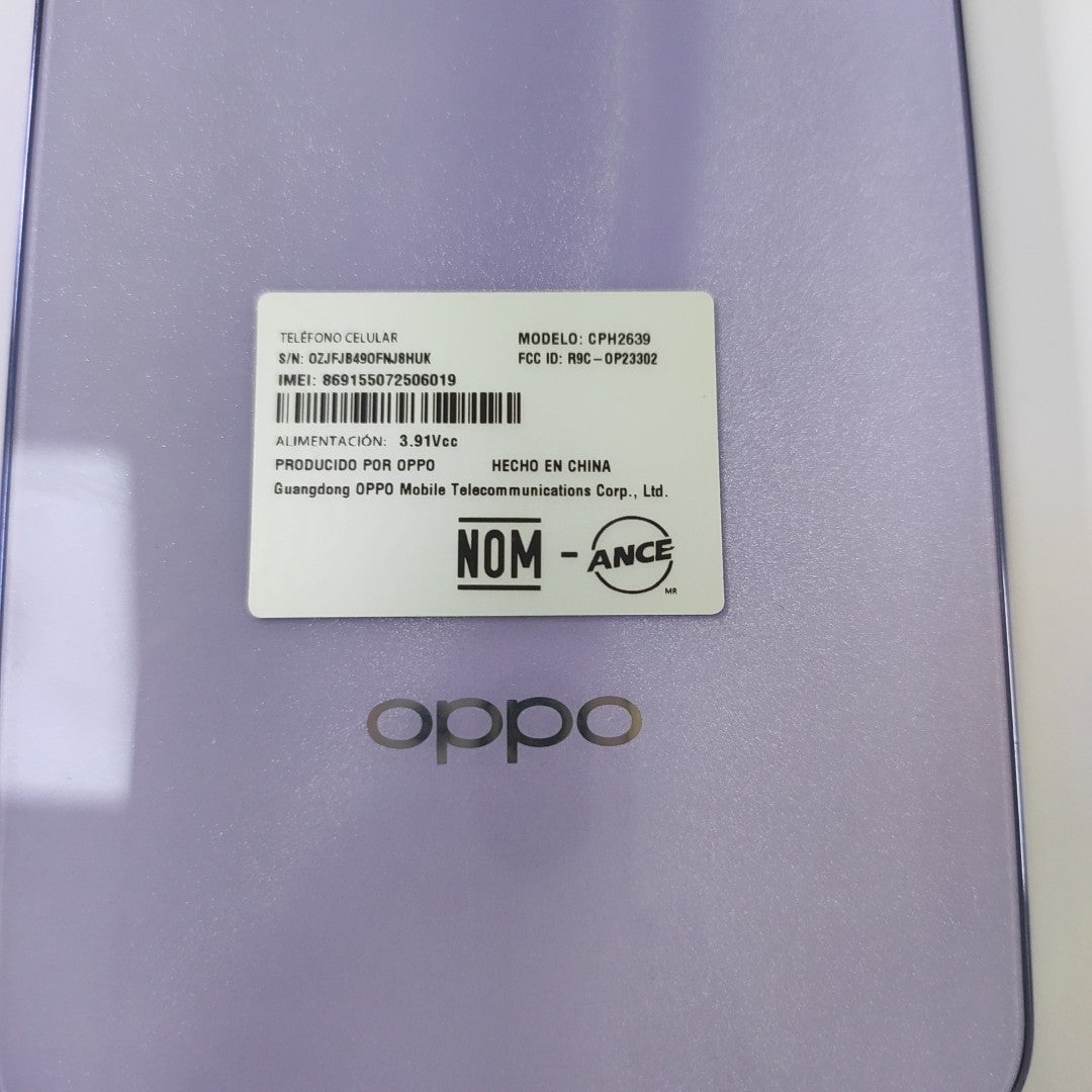 CELULAR OPPO  A80 5G CPH2639 (2024) 256 GB 8 GB RAM (SEMINUEVO)