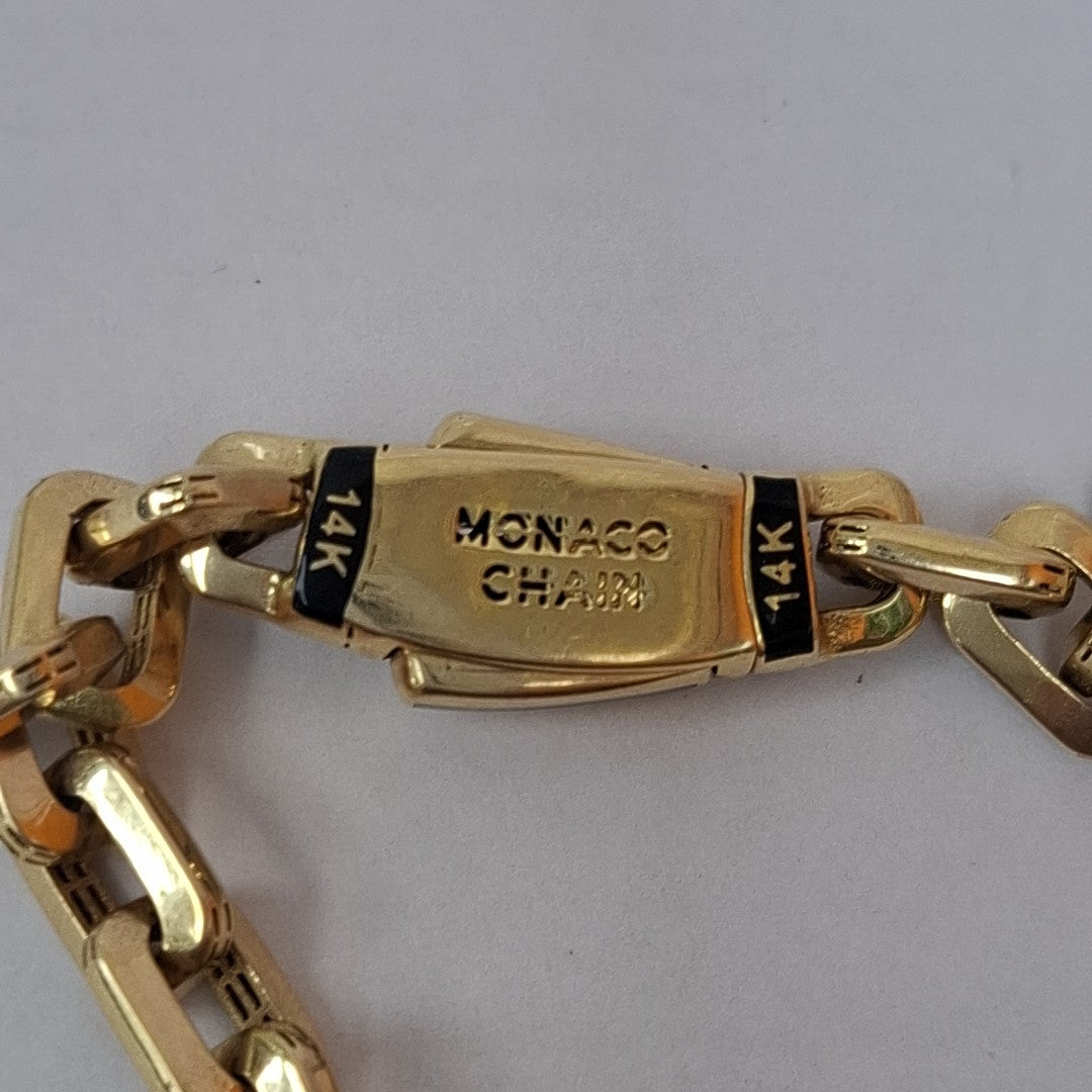 CADENA. ORO. 14 K 29 GRMS (SEMINUEVO)