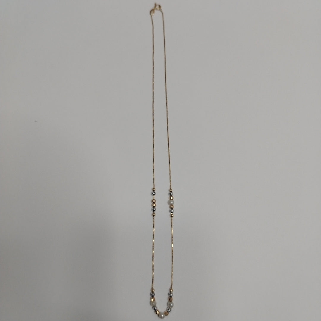 GARGANTILLA. ORO. 14 K 3.3 GRMS (SEMINUEVO)