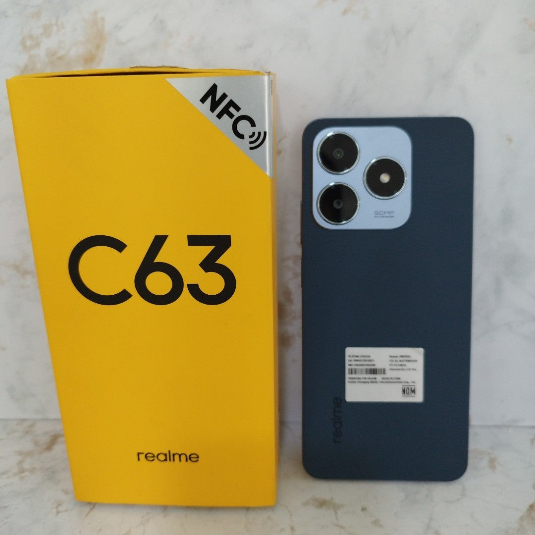 CELULAR REALME C63 RMX3939 (2024) 256 GB 8 GB RAM (SEMINUEVO)