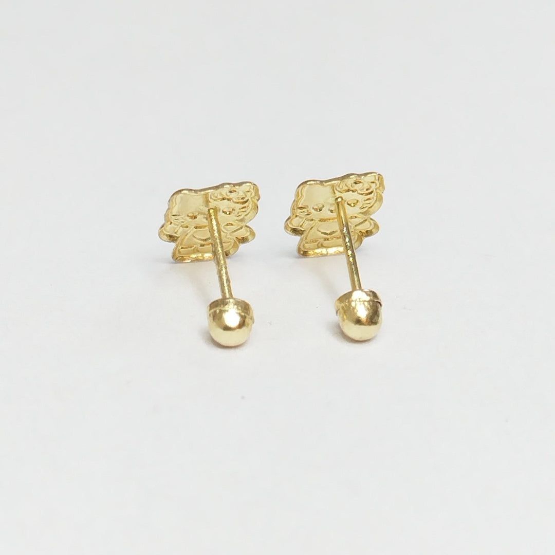 BROQUELES ORO 10K 1 (NUEVO)