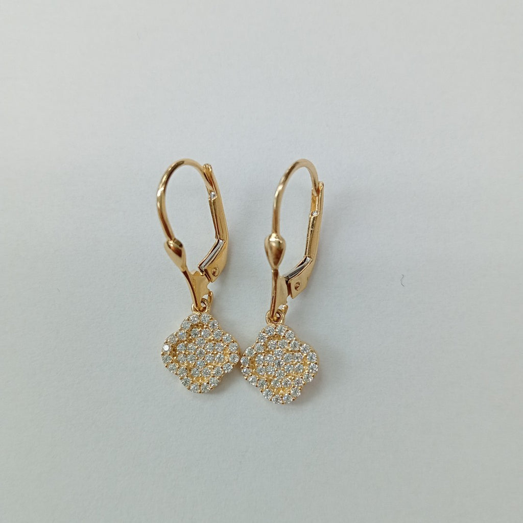 BROQUELES ORO 14K 2.4 (NUEVO)