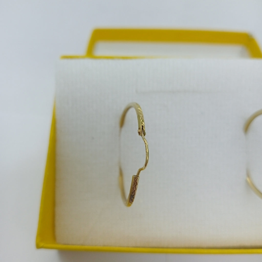 ARRACADAS PAR ORO 14 K 2.1 GRMS (SEMINUEVO)