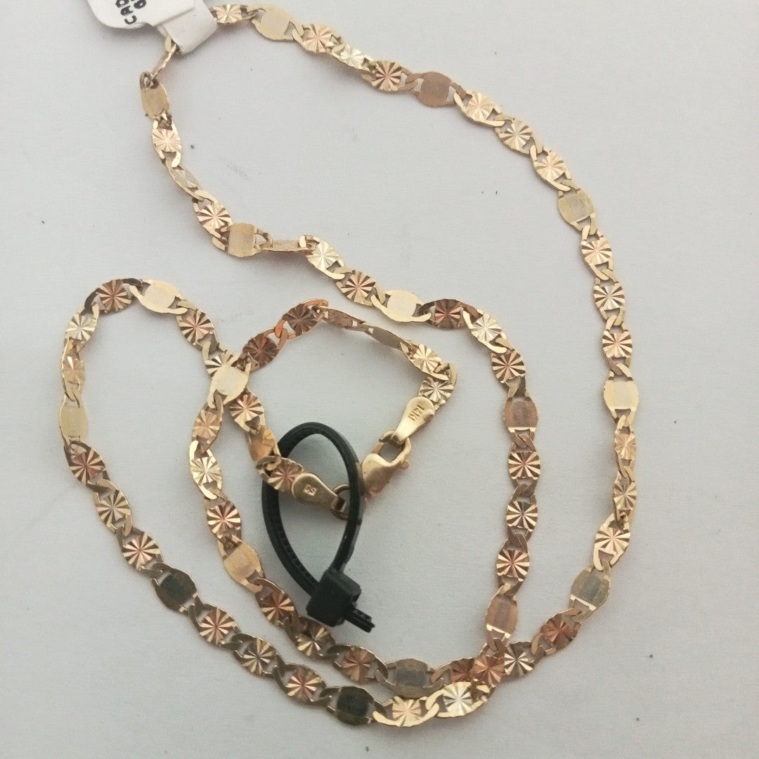 CADENA ORO 14 K 3,90 GRMS (SEMINUEVO)