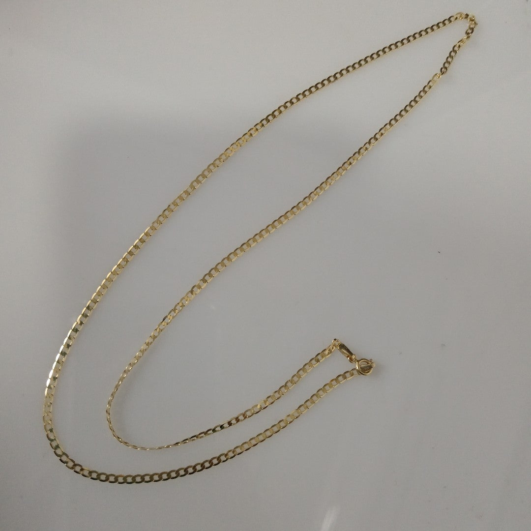 CADENAS BARBADA AMARILLA ORO 10K 3.5 (NUEVO)