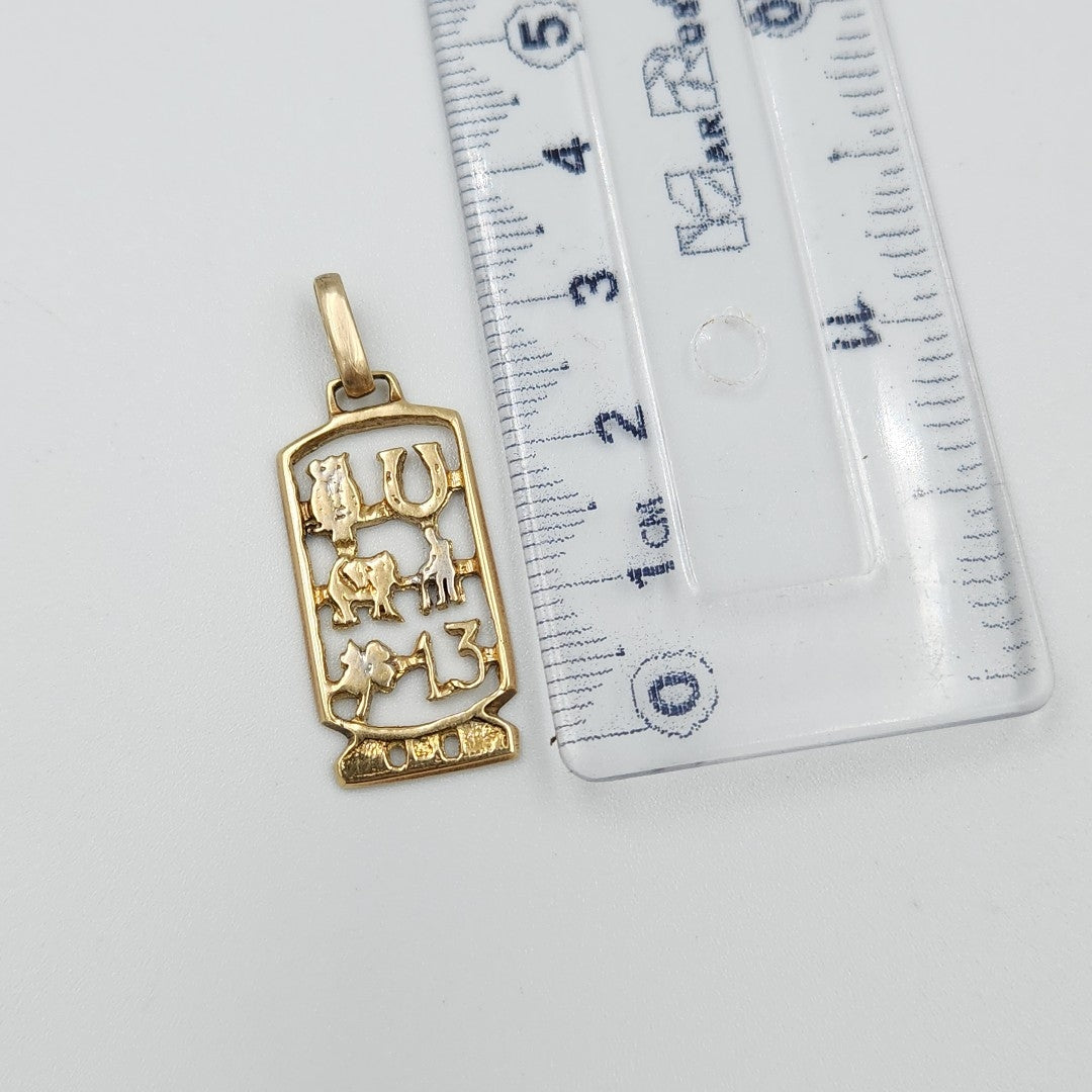 DIJE ORO 14 K 2,90 GRMS (SEMINUEVO)