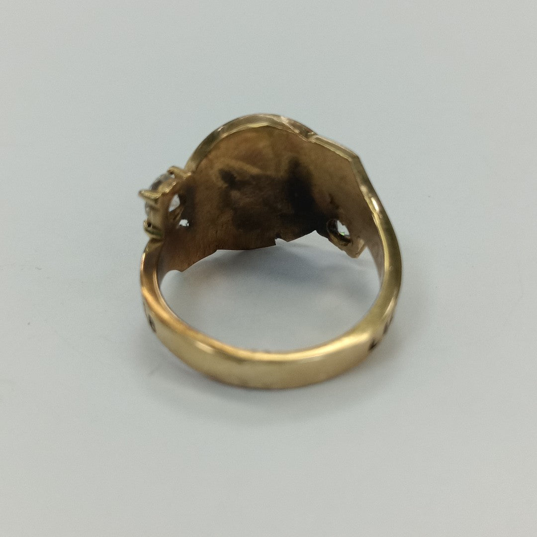 ANILLO. ORO. 14 K 6 GRMS (SEMINUEVO)