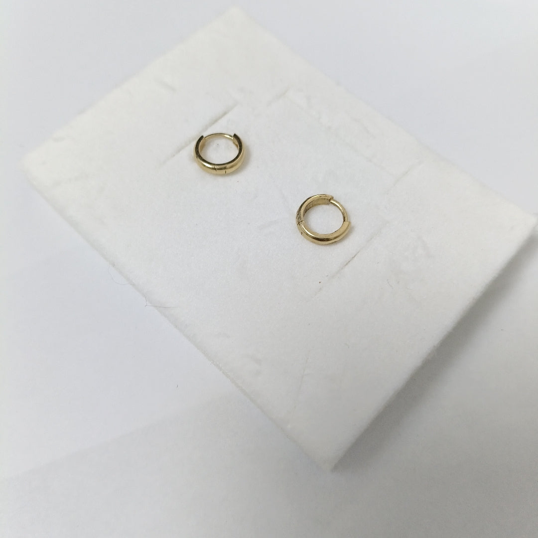 ARRACADAS PAR ORO 14 K 1,40 GRMS (SEMINUEVO)