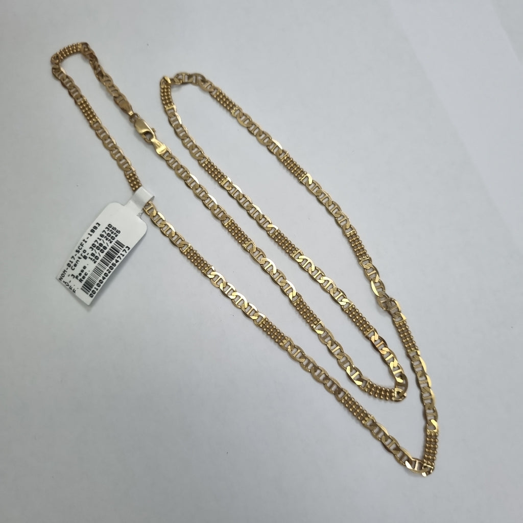 CADENA. ORO. 14 K 10.5 GRMS (SEMINUEVO)